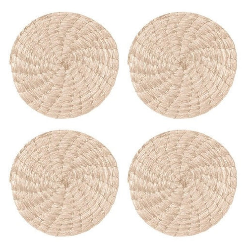 Natural Absorbent Drink Coasters 4 Set
