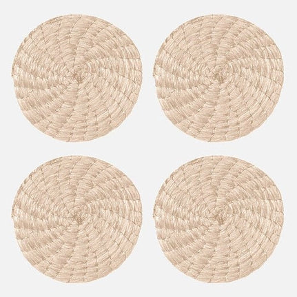 Natural Absorbent Drink Coasters 4 Set