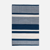 Navy Blue Bath Mat - Cotton