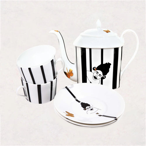 Nguka Limoges Tea Set 5 pc