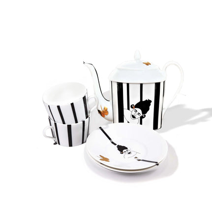 Nguka Limoges Tea Set 5 pc