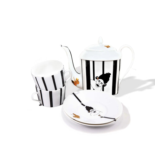 Nguka Limoges Tea Set 5 pc