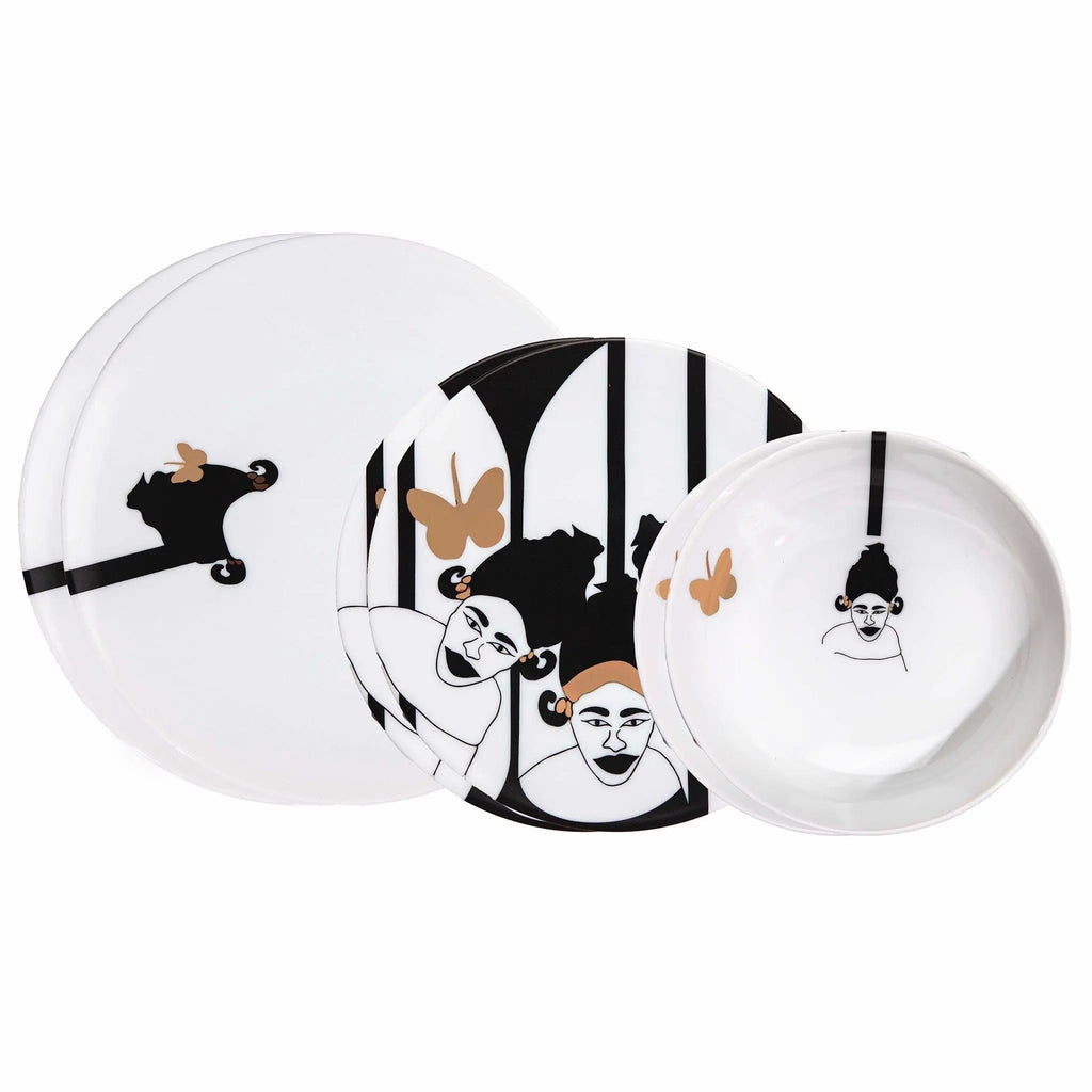 Modern Dinnerware Sets For Sale, Porcelain Tableware, 54kibo