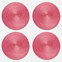 Pink Coastal Placemats 4 Set