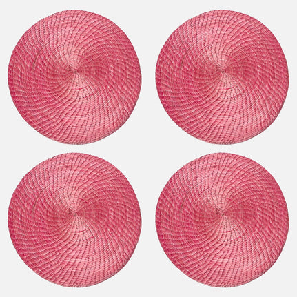 Pink Coastal Placemats 4 Set