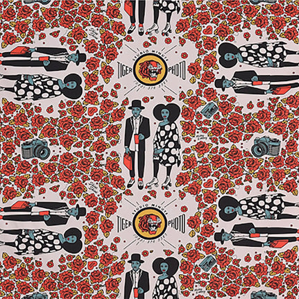 Sample Malick Natural Unique Upholstery Fabric