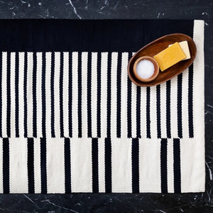 Black Bath Rug - Cotton
