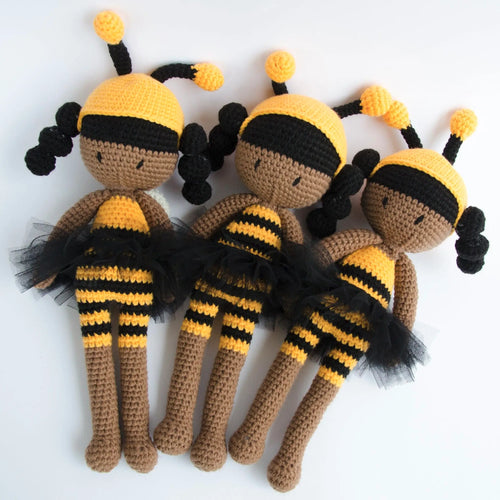 Stuffed Bee Inyosi Doll