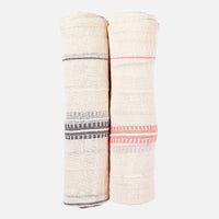 Swaddle Set 2 - Lali Gray and Pink