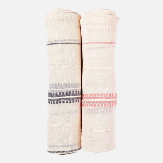 Swaddle Set 2 - Lali Gray and Pink