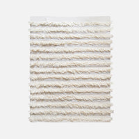 White Area Rug - Boho Wool