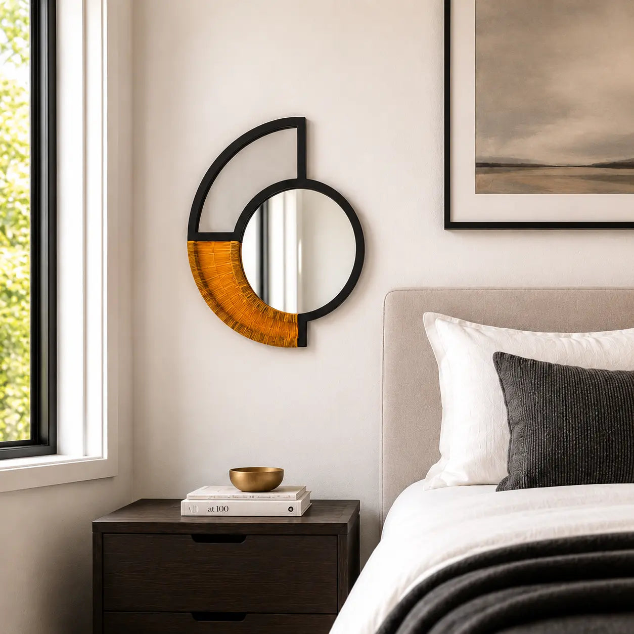 Wooden Mirror