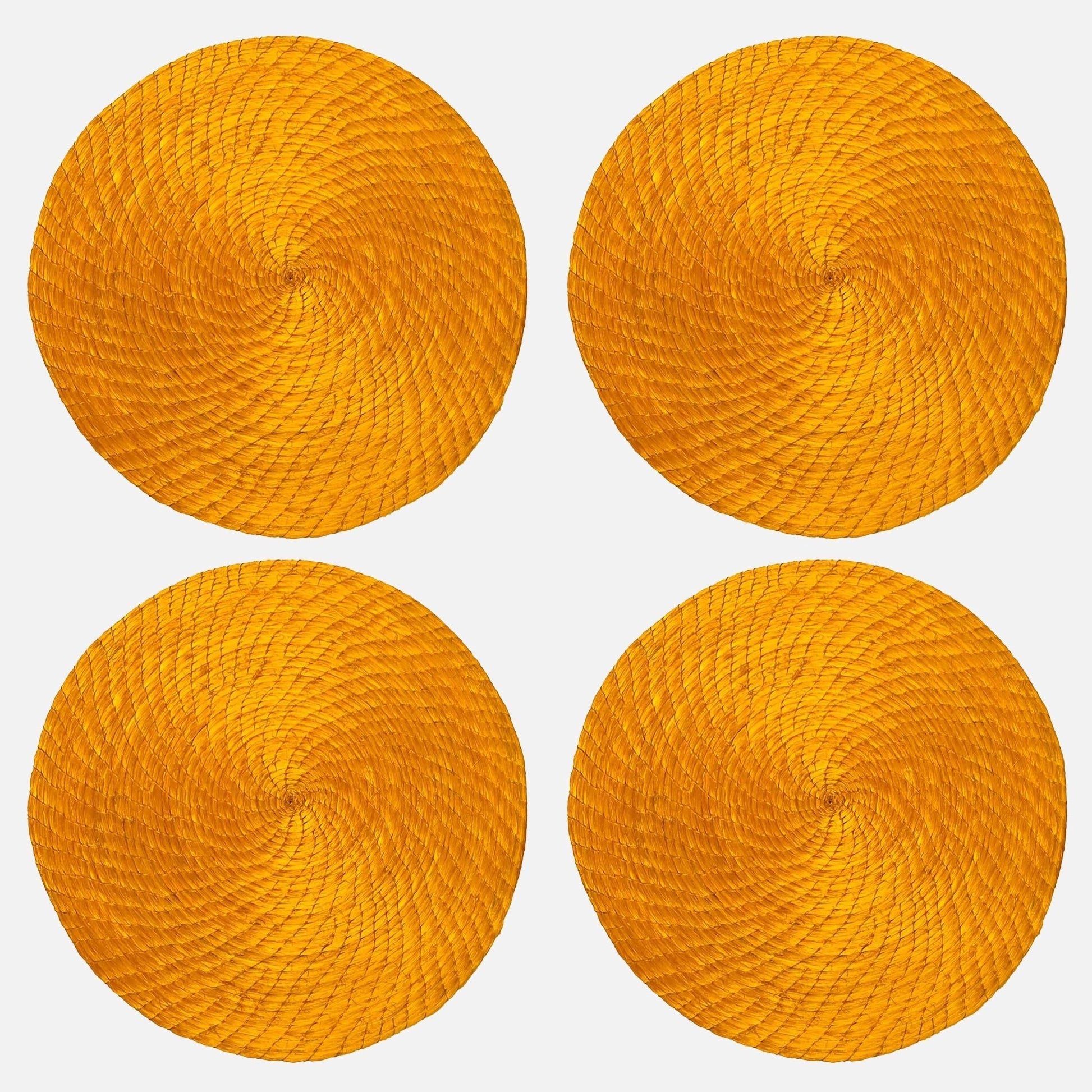 Yellow Summer Placemats 4 Set